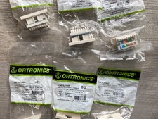 ORTRONICS OR-S21600 SII, CAT6, CLARITY, T568A/B 1 PORT, 8 POS --- Lot of 6 picture