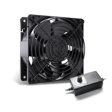 Computer Fan with AC Plug, 120Mm Fan Variable Speed Axial Muffin PC Fan picture
