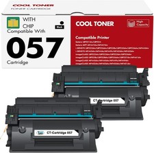 Cool Toner Cartridge Black 057 ImageCLASS Canon Compatible BN 2-Piece Chip picture