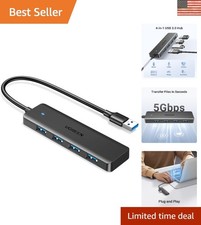 Ultra-Slim USB 3.0 Hub with 4 Ports - 5Gbps Data Transfer for Maximum Efficiency picture