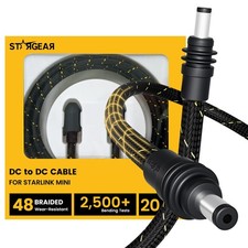 STARGEAR for Starlink Mini Cable 16.4FT, Braided Wear-Resistant 20AWG picture