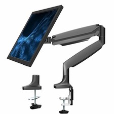 Aluminum Height Adjustable Single Monitor Articulating Desk Mount Stand w/Gas Sp picture