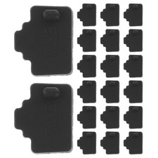240Pcs Reusable Black Silicone Ethernet Cable Plug Covers for Computer Ports picture