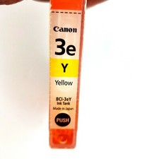 Canon BCI-3eY Genuine Ink Cartridge Canon BCI-3e Yellow Ink No Box picture