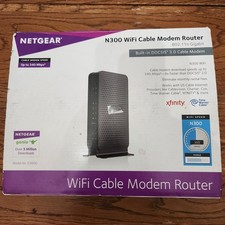 Netgear N300 WiFi cable Modem Router picture