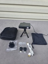 Brookstone Mobile Pocket Projector 801143 Tested Works With Kit  picture