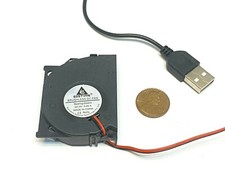 USB PLUG 5V Blower Computer 50x40x10mm 5cm 4cm 10mm Cooling Exhaust Fan 2pin c46 picture