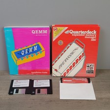 Quarterdeck QEMM 386 Expanded Memory Manager Lot v7.5 Manifest Manuals Disks picture