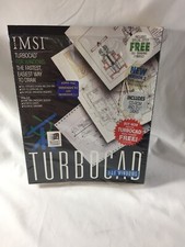 TurboCAD for windows  Version 2.03 3 1/2 inch disks  Vintage software   picture