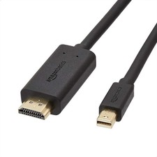 Amazon Basics Mini DisplayPort to HDMI Cable for MacBook Air/Pro, 1080p picture