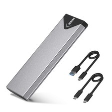 M.2 to USB NVMe SATA SSD Enclosure USB 3.2 Gen2 10Gbps Adapter Reader picture