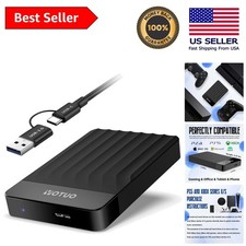 Fast 1TB Portable Hard Drive with Shock-Resistant Silicone Sleeve - USB 3.0 picture