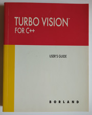 Borland Turbo Vision for C++ User's Guide 1991 Tutorials Class Library Manual picture