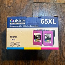 Ankink 65XL Ink Cartridges Compatible for HP Black & Tri-Color Combo Pack 2-Pack picture