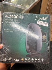BELKIN AC1600 DB WIFI DUAL BAND AC+ GIGABIT ROUTER (ECP022860) picture