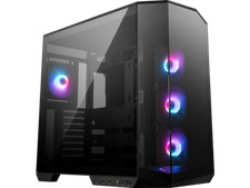MSI MAG PANO 100R PZ Project Zero Mid Tower ATX Gaming Case, Tempered Glass, Sup picture
