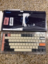 Womier Keyboard Keycaps Keycap Set - Low Profile Retro Carbon color picture