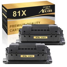 2PK CF281X 81X Toner Cartridge For HP Enterprise MFP M605dn M605x M606x M630dn picture