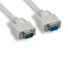 Kentek 15ft VGA HD15 14Pin Video Cable Male/Female Display Legacy Equipment 14C picture