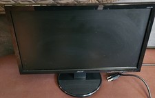 Acer K202HQL Abd 20 Inch Monitor - Pre-Owned Tested with Stand - with power cord picture