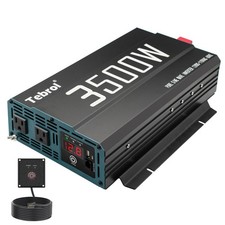 MKLIHFD 3500W Pure Sine Wave Inverter 12V DC to 110V AC Converter for Home, R... picture