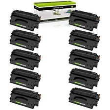 GREENCYCLE 53X Q7553X Toner Cartridge Fits for HP LaserJet P2015 P2014 1320 Lot picture