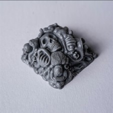 Handmade Skull Resin Keycap Artisan Key cap For MX switch Mechanical keyboard picture