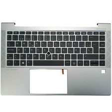 Laptop Spanish/Latin keyboard HP EliteBook 745 840 G7 G8 Upper Palmrest cover picture