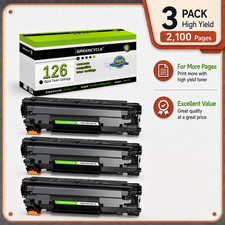 CRG126 Canon 126 Toner 3 Pack Compatible with LBP6200d LBP6230dw LBP6230dn picture