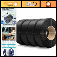 1.75mm Black 3D Printer Filament Refill - 4 Pack, High-Quality, Durable Material picture