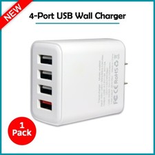 B2G1 FREE 4-Port Quick 4.8A USB Wall Charger for Samsung Galaxy Z Flip6/Z Fold6 picture