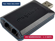 New 2023 VOIP Phone Adapter, Portable Home and On-The-Go Digital to picture