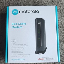 Motorola MB7220 DOCSIS 3.0 Cable Modem 8x4 343 Mbps Xfinity Spectrum Cox picture