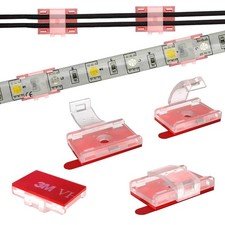 Clear Strip Light Mounting Clips Selfadhesive Hooksfixing Clamps Led Strip Light picture