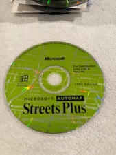 Microsoft Automap Streets Plus 1997 Edition CD - SERIAL # NOT INCLUDED picture