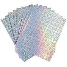 20 Sheets Holographic Sticker Paper for Ink jet & Laser Printer 8.5x11 inch picture