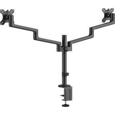 MSI PRO MT81D - Premium Aluminum Dual Monitor Stand Arms, Supports 17-32