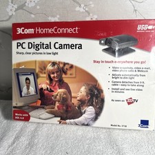 3COM HomeConnect Webcam PC Digital Camera Model 3718 NIB SEALED picture