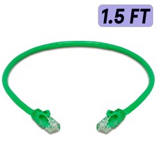 Green Cat6 Patch Cord Cable Network Cat6 Cable Internet Ethernet Modem Cable LOT picture
