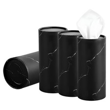 4 PCS Car Tissue Holder Round Tissue Container for Car Cup Holder picture