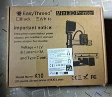 EasyThread K10 Mini 3D Printer Portable Desktop FDM Printing Machine BRAND NEW✅️ picture