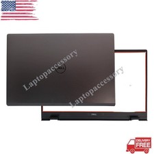 Lcd Back Cover+Bezel 0CR84C 0PX2JD For Dell Vostro 15 5501 5502 V5501 V5502 Gray picture