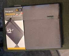 Targus Phobos 12 Notebook Sleeve, Grey TSS212US New With Tags Ships Free picture