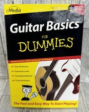 E Media Guitar Basics For Dummies Win/Mac Cd Rom New BN5 picture