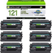 6 PACK Toner Cartridge Compatible For Canon 121 3252C001 ImageClass D1650 D1620 picture