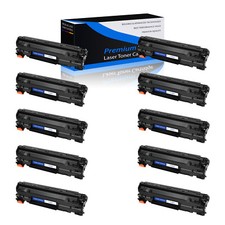 1-10 PK CF283A Toner Compatible with HP LaserJet Pro MFP M127fw M127fn M125 LOT picture
