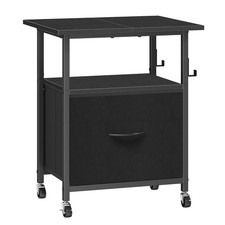 Printer Stand with File Drawer, 2 Tier Under Desk Printer Table picture