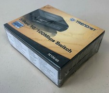 TRENDnet 5-Port 10/100Mbps Network Switch TE100-S5 NEW Factory Sealed Box picture