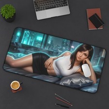 Final Fantasy Tifa Lockhart Mouse Pad, Extended XXL Keyboard Mat picture