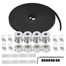 Zeelo 5M GT2 Timing Belt 6mm Width + 4pcs 20 Teeth 5mm Bore 5M+4+4+4+8 SET picture